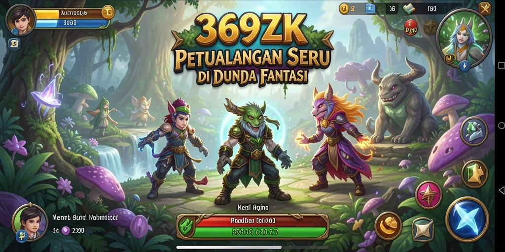 Tangkapan layar gameplay 369ZK menampilkan petualangan menegangkan.