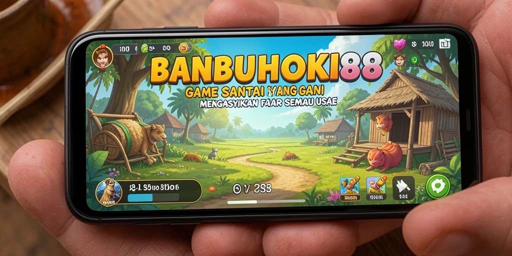 Tampilan gameplay yang seru dan menghibur di BANBUHOKI88.