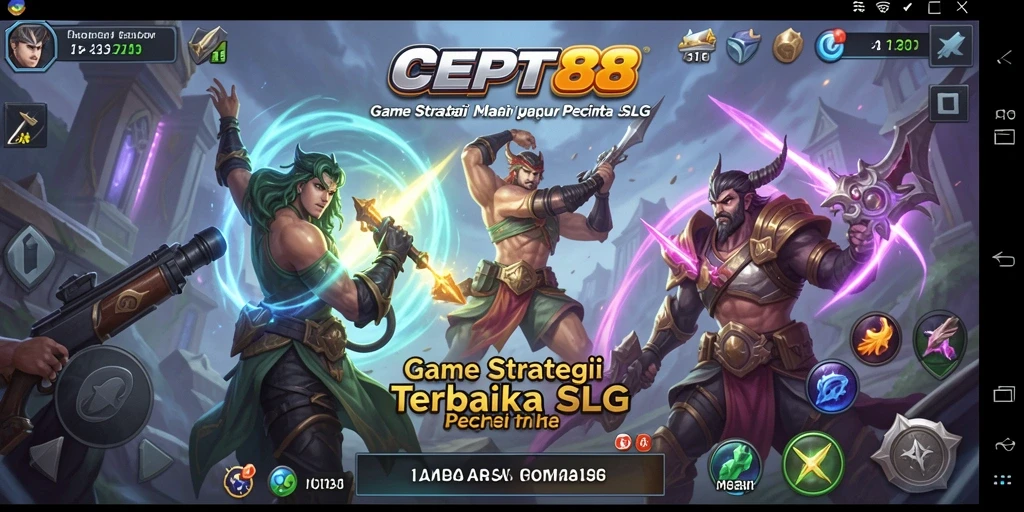 Tampilan menarik gameplay CEPAT88 dengan elemen strategis.