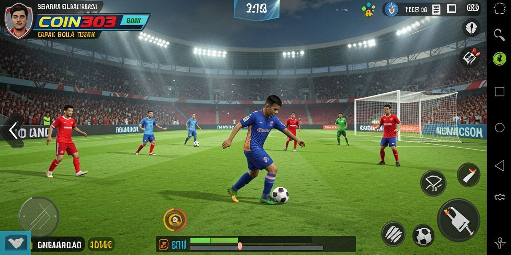 Tampilan menarik dari gameplay COIN303 yang mendebarkan.