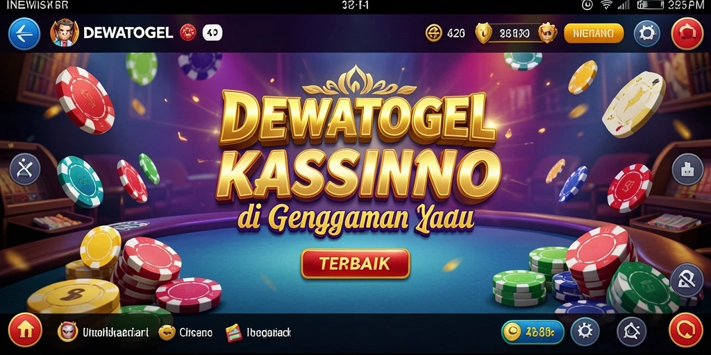 Screenshot DEWATOGEL menampilkan suasana permainan Kasino yang seru dan interaktif.