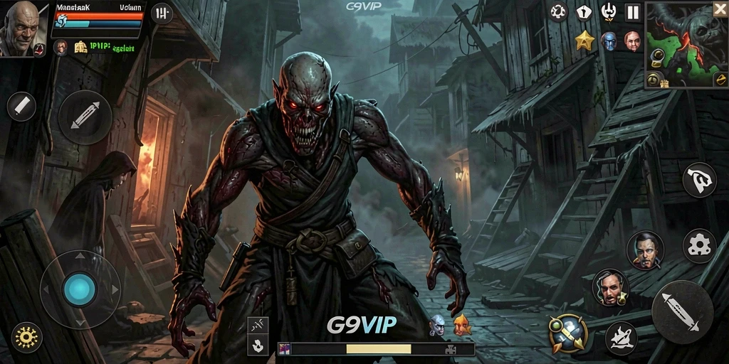 Gameplay menegangkan G9VIP yang menguji nyali pemain.