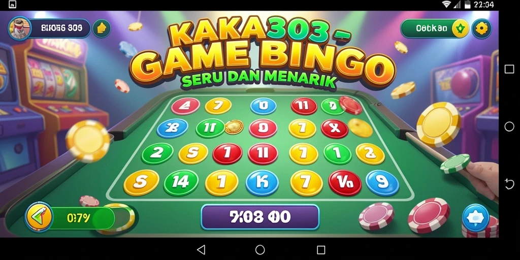Tampilan gameplay KAKA303 yang menarik dan penuh aksi Bingo.
