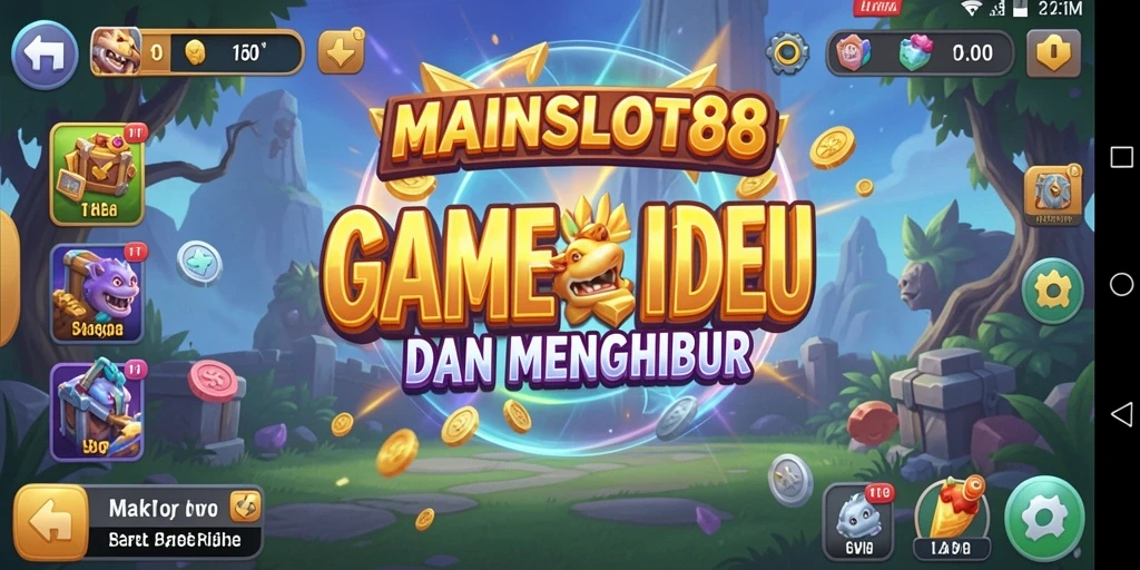 Tampilan gameplay MAINSLOT88 yang seru dalam genre Idle.