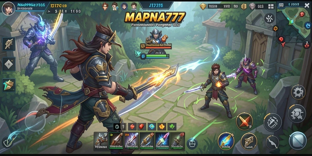Gameplay SLG yang intens dan mendalam di MAPNA777.