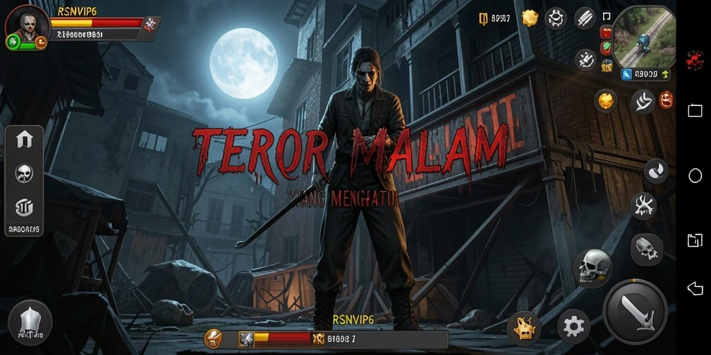 Tampilan gameplay menegangkan dari RSNVIP6 yang penuh dengan teror.