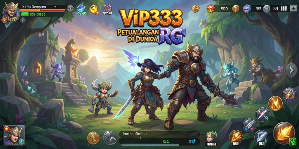 Tangkapan layar dari gameplay seru di VIP333 dengan aksi RPG yang menggugah.